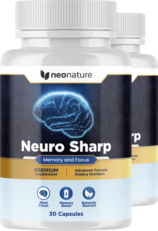 Neuro Sharp memory and focus support two-bottle package