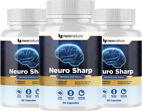 Neuro Sharp 3 Bottles package