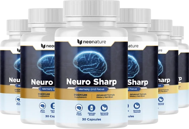 Neuro Sharp 6 Bottles package