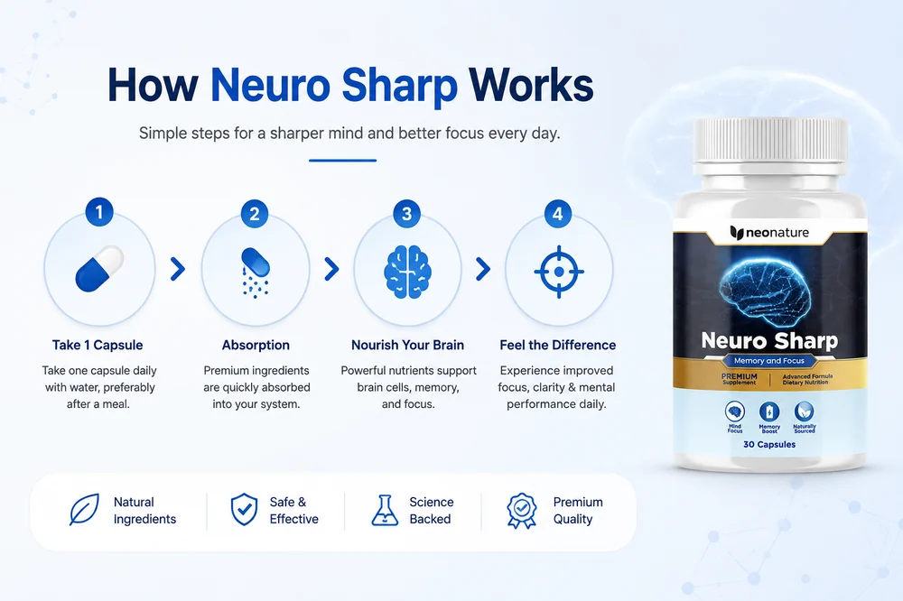 Neuro Sharp memory and focus support formula